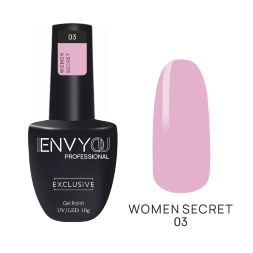 ENVY, Гель-лак Women Secret, #003, 10 мл.
