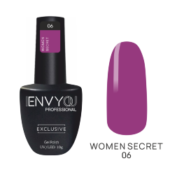 ENVY, Гель-лак Women Secret, #006, 10 мл.