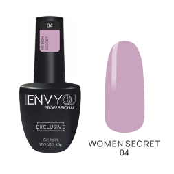 ENVY, Гель-лак Women Secret, #004, 10 мл.
