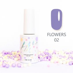 HIT Gel, Гель-лак, Flowers, #002