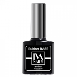 IVA nails, Rubber Base Medium Viscosity, 8 мл.