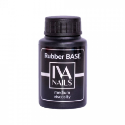 IVA nails, Rubber Base Medium Viscosity, 30 мл.