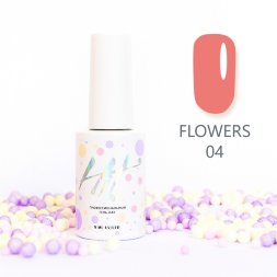 HIT Gel, Гель-лак, Flowers, #004