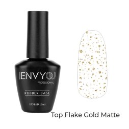 ENVY, Top Flake Matte Gold, 10 мл.