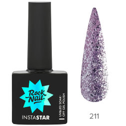 RockNail, Гель-лак Insta Star, #211, Ariana, 10 мл.