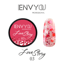 ENVY, Декоративный гель, Love Story, #003, 7 мл.