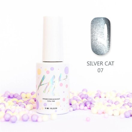 HIT Gel, Гель-лак, Silver Cat, #007