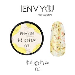 ENVY, Гель с сухоцветами, Flora, #003, 5 мл.