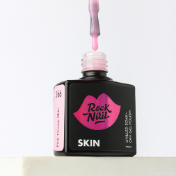 RockNail, Гель-лак Skin, #366, Pink Honey Skin, 10 мл.