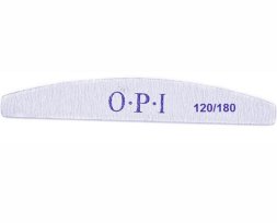 OPI, Пилка полумесяц на пластиковой основе, 120/180