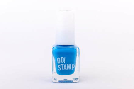 Go! Stamp, Лак для стемпинга, #018, Wave, 6 мл.