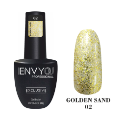 ENVY, Гель-лак Golden Sand, #002, 10 мл.