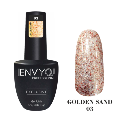 ENVY, Гель-лак Golden Sand, #003, 10 мл.