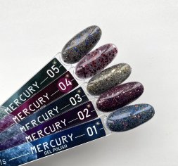 NIK nails, Гель-лак Mercury, #004, 8 мл.