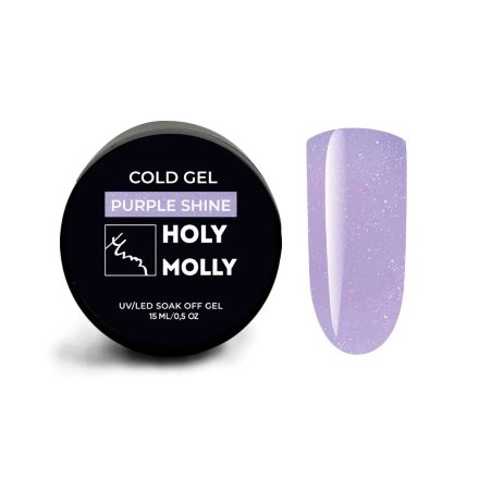 Holy Molly, Гель Cold Gel, Purple shine, 15 мл.