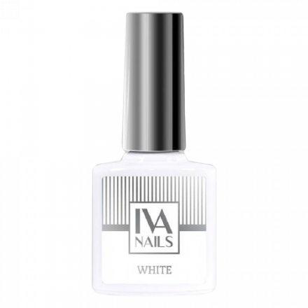 IVA nails, Гель-лак White Milk, 8 мл.
