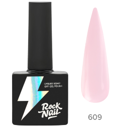 RockNail, Гель-лак Basic, #609, Barbie Size, 10 мл.