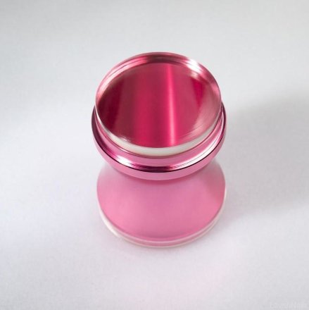 Swanky, Штамп силиконовый, розовый, 4 см. 