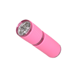 УФ-фонарик для сушки геля, розовый