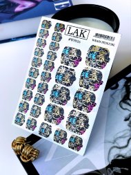 LAK nails, Плёнки для педикюра, #WP016