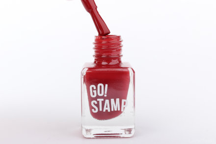 Go! Stamp, Лак для стемпинга, #062, Marsala, 6 мл.