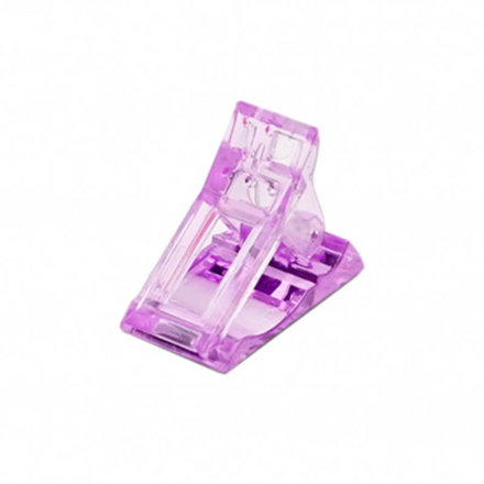 IRISK, Зажим-прищепка пластиковая для фиксации верхних форм, фиолетовый