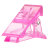 IRISK, Зажим-прищепка пластиковая для фиксации верхних форм, розовый