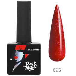 RockNail, Гель-лак Kill Kisses, #695, Cherry Coke, 10 мл.