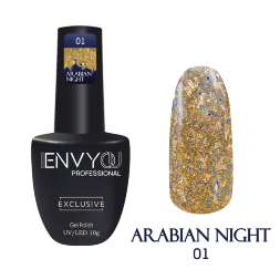 ENVY, Гель-лак Arabian Night, #001, 10 мл.