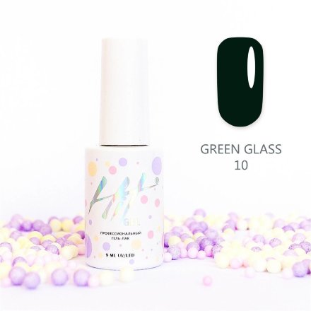 HIT Gel, Гель-лак, Green glass, #010