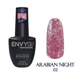 ENVY, Гель-лак Arabian Night, #002, 10 мл.