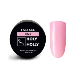 Holy Molly, Гель Fast Gel, Pink, 15 мл.