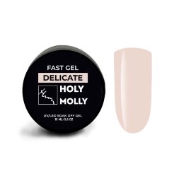 Holy Molly, Гель Fast Gel, Delicate, 15 мл.