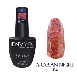 ENVY, Гель-лак Arabian Night, #004, 10 мл.