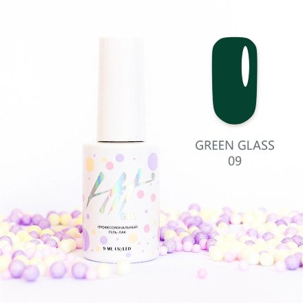 HIT Gel, Гель-лак, Green glass, #009