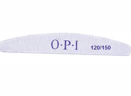 OPI, Пилка полумесяц на пластиковой основе, 120/150
