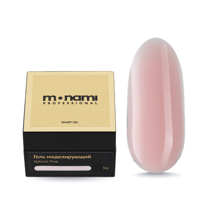 Monami, Гель Smart, Natural Pink, 30 мл. 