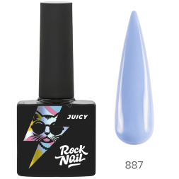 RockNail, Гель-лак Juicy, #887, Bling Bling, 10 мл.