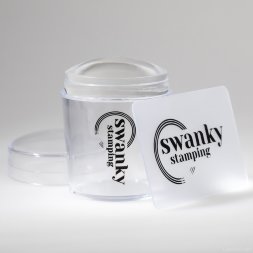 Swanky, Штамп силиконовый, бочонок, прозрачный, 4 см. 