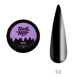 RockNail, Гель-краска, Total Black, 3 г.