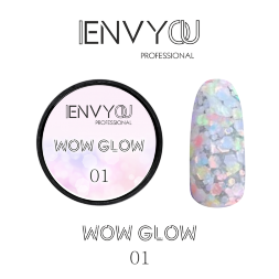 ENVY, Декоративный гель, Wow Glow, #001, 7 мл.