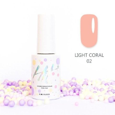 HIT Gel, Гель-лак, Light Coral, #002
