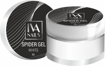 IVA nails, Паутинка Spider Gel, white