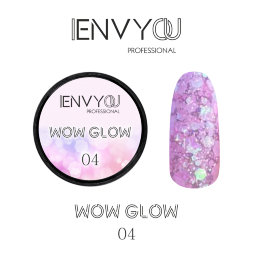 ENVY, Декоративный гель, Wow Glow, #004, 7 мл.